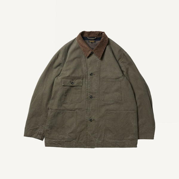 A VONTADE UTILITY JACKET WITH BLANKET LINING
