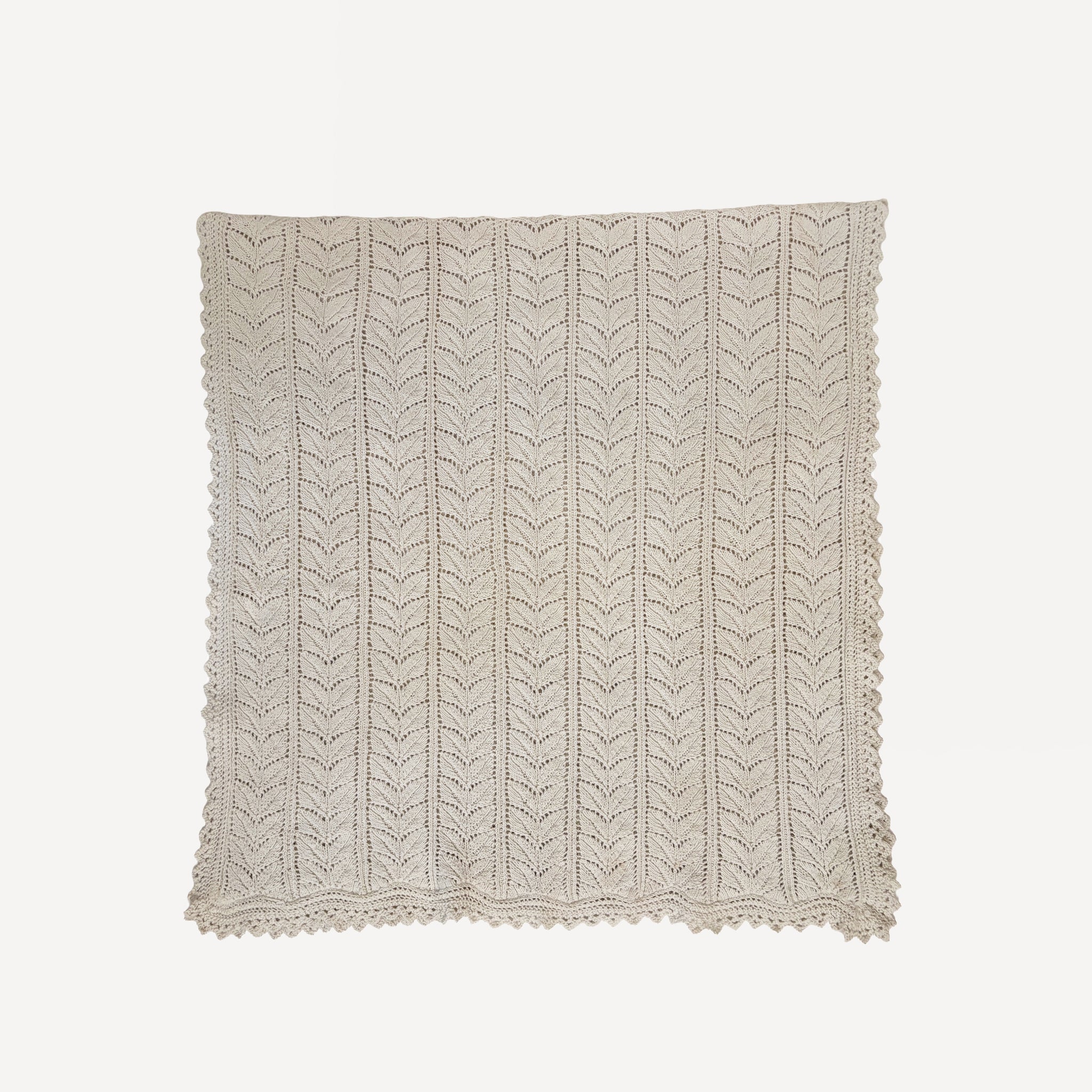 VINTAGE CROCHET BABY BLANKET