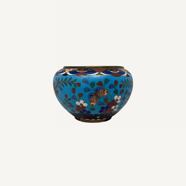 ANTIQUE CLOISONNE BOWL