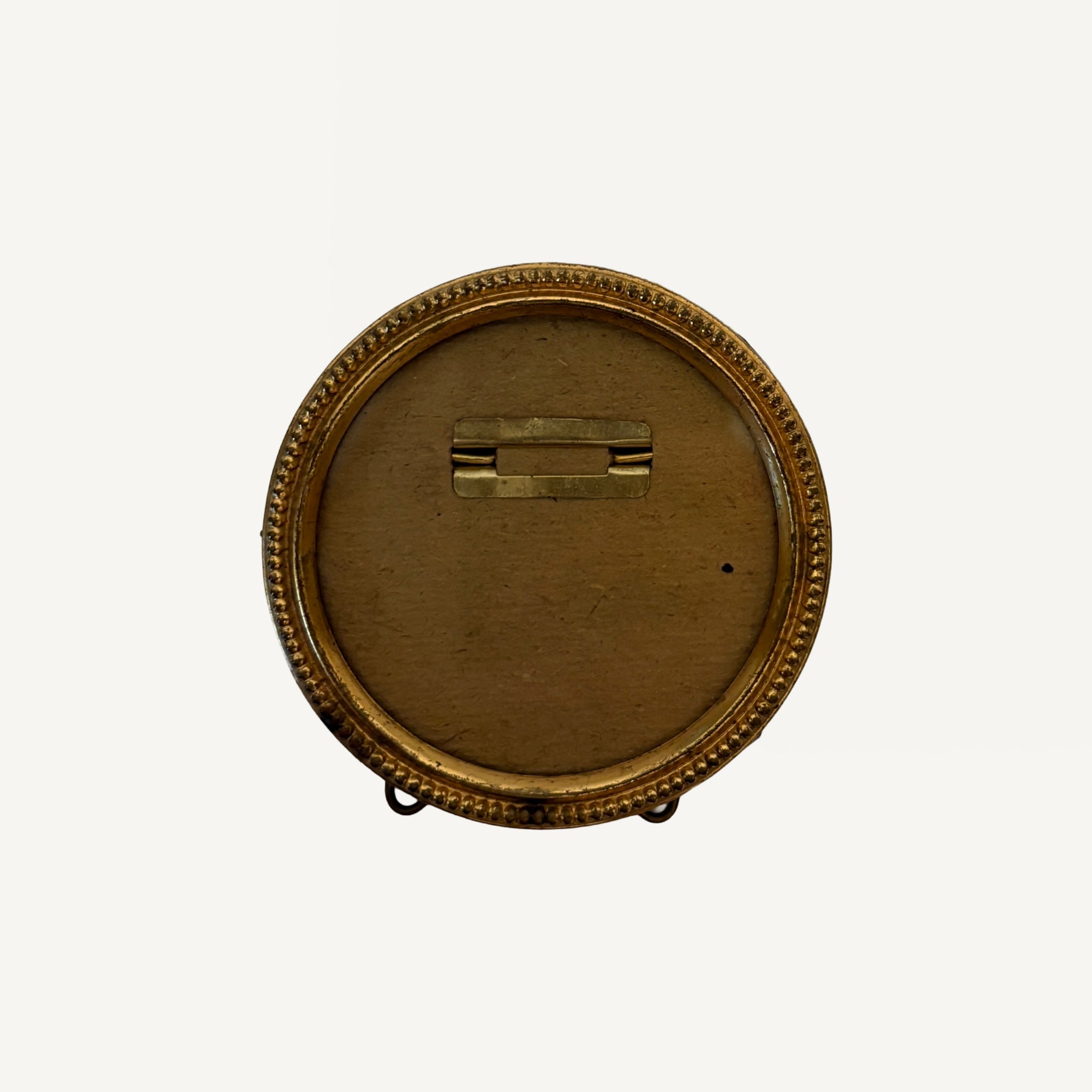 ANTIQUE BRASS PICTURE FRAME