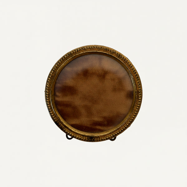 ANTIQUE BRASS PICTURE FRAME