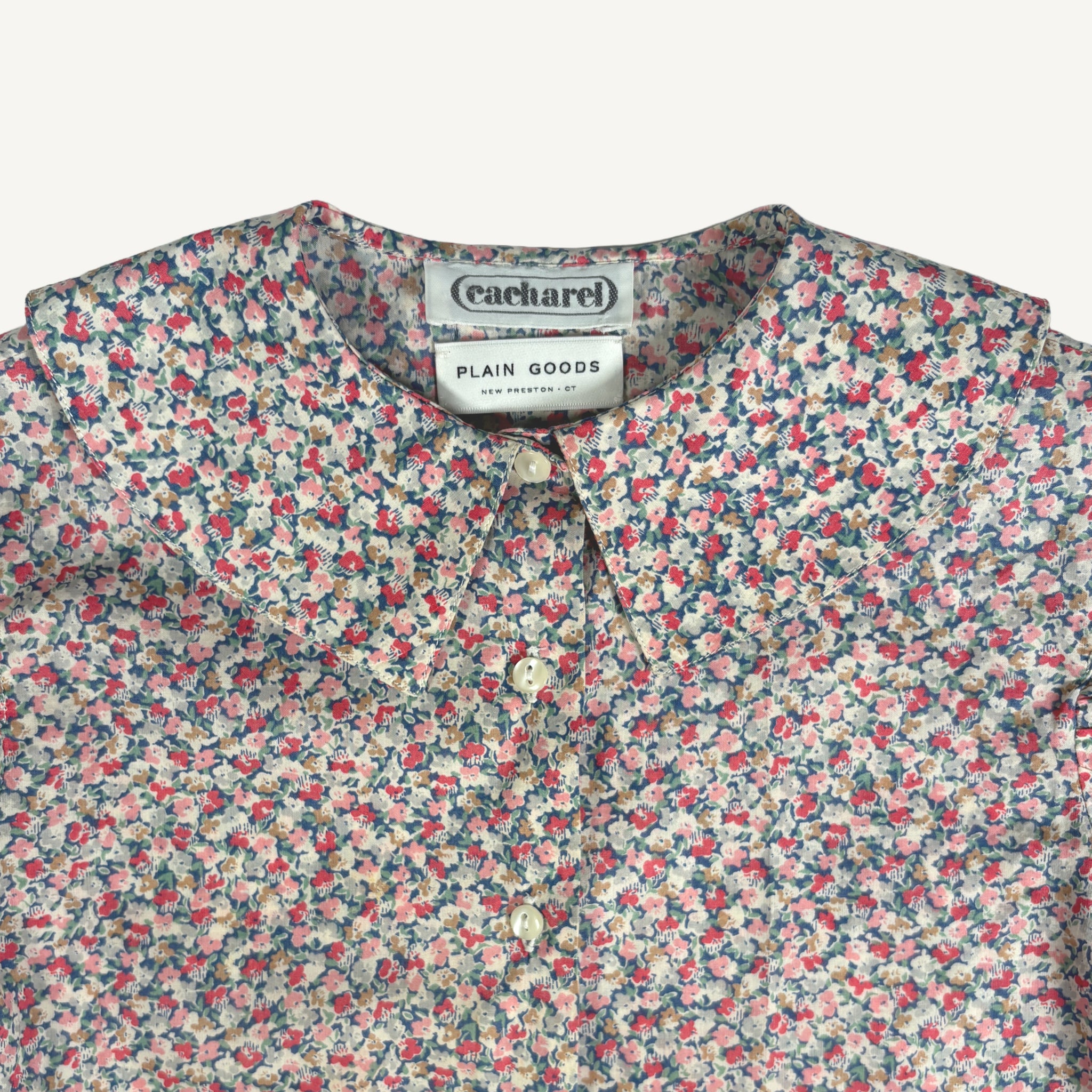 VINTAGE CACHERAL + PLAIN GOODS CHILDREN'S SHIRT