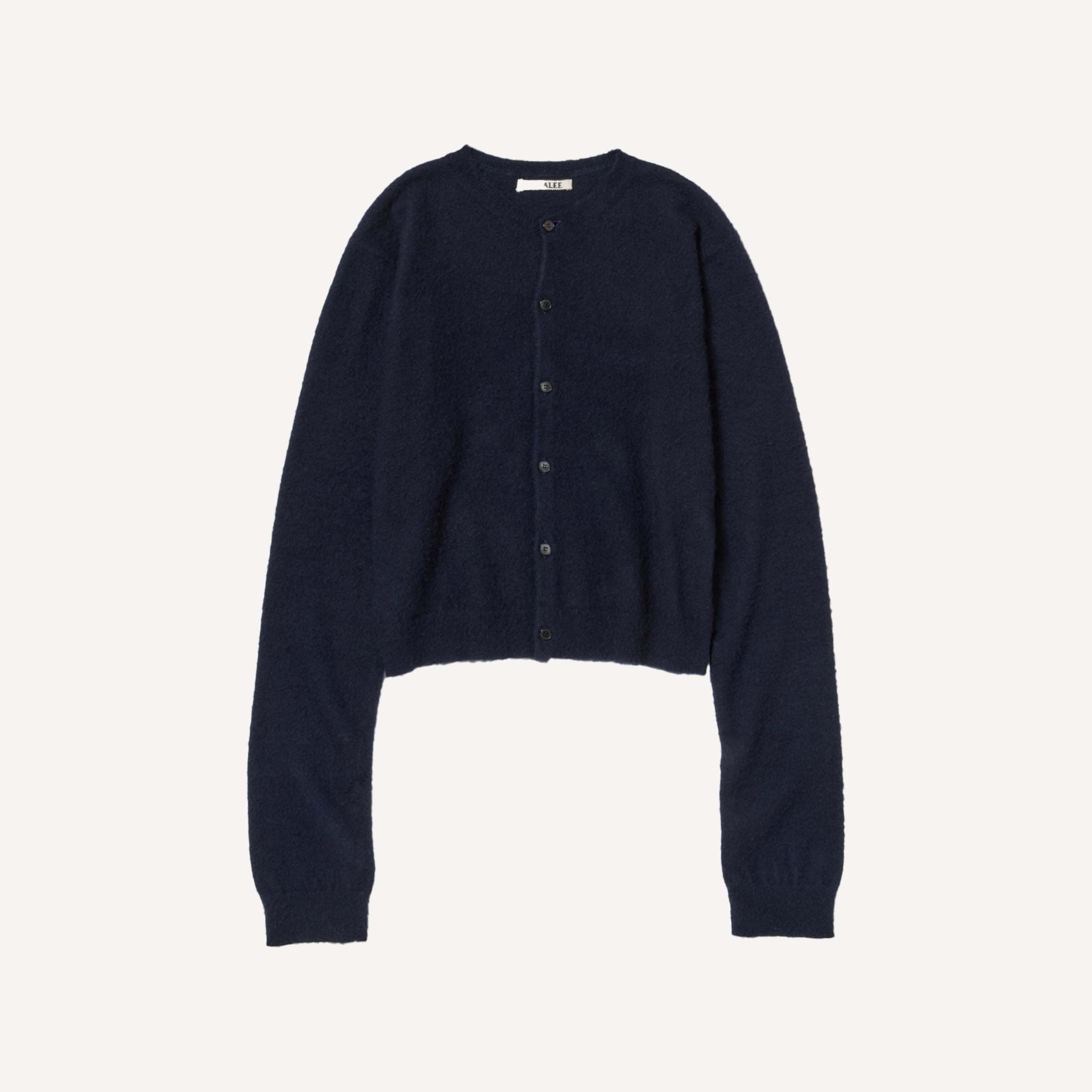 AURALEE BRUSHED CARDIGAN