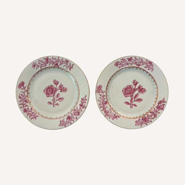 ANTIQUE CHINESE EXPORT PLATES