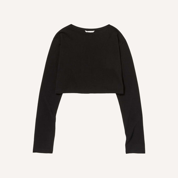 AURALEE BOAT NECK TEE