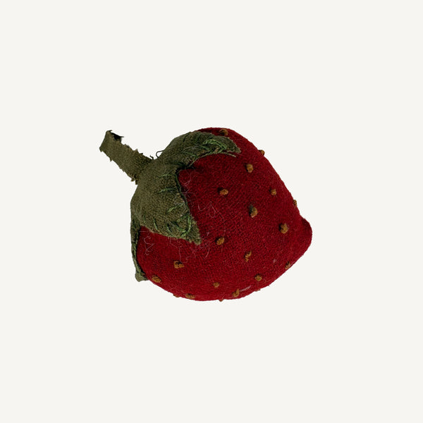 ANTIQUE STRAWBERRY PIN CUSHION