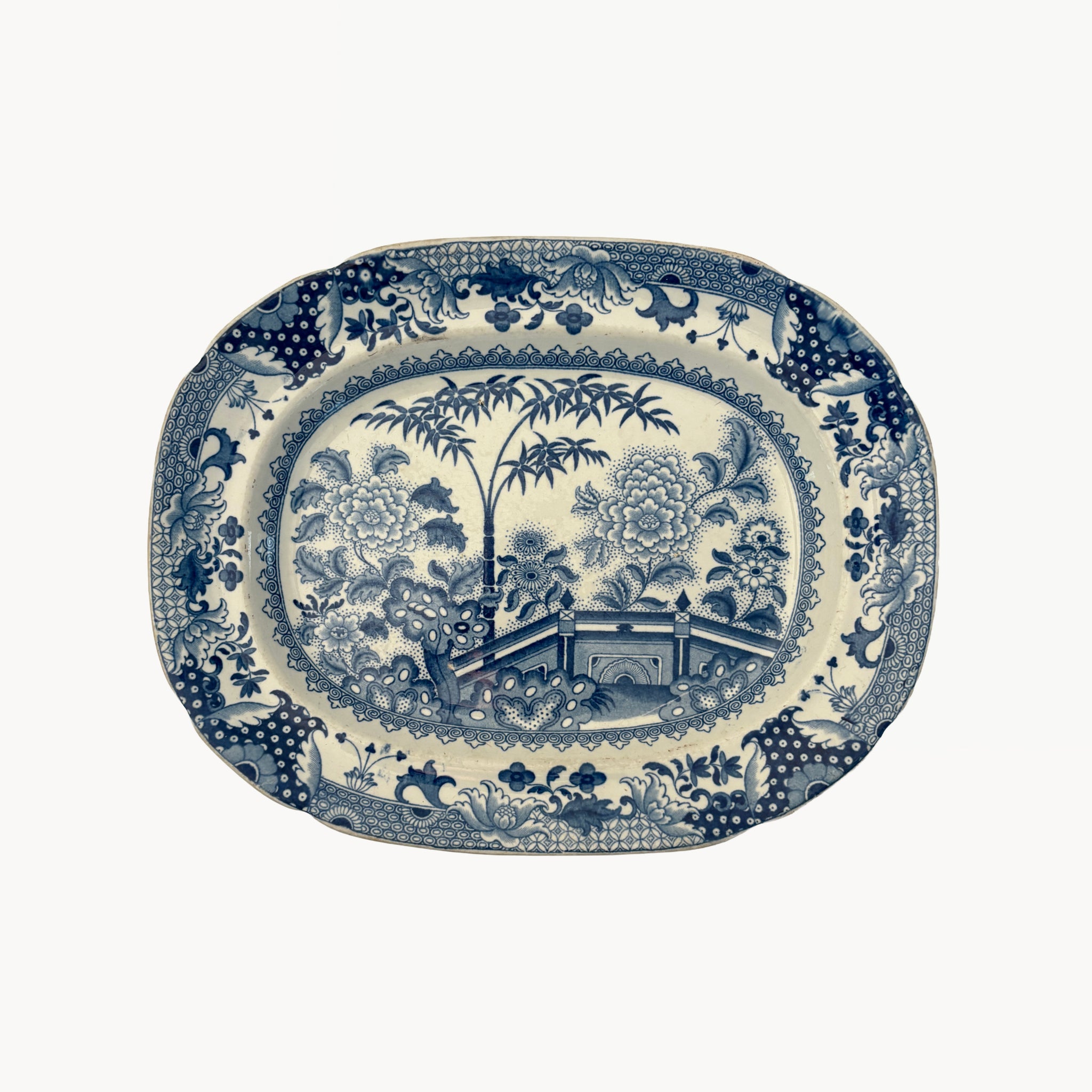 ANTIQUE DAVENPORT PLATTER