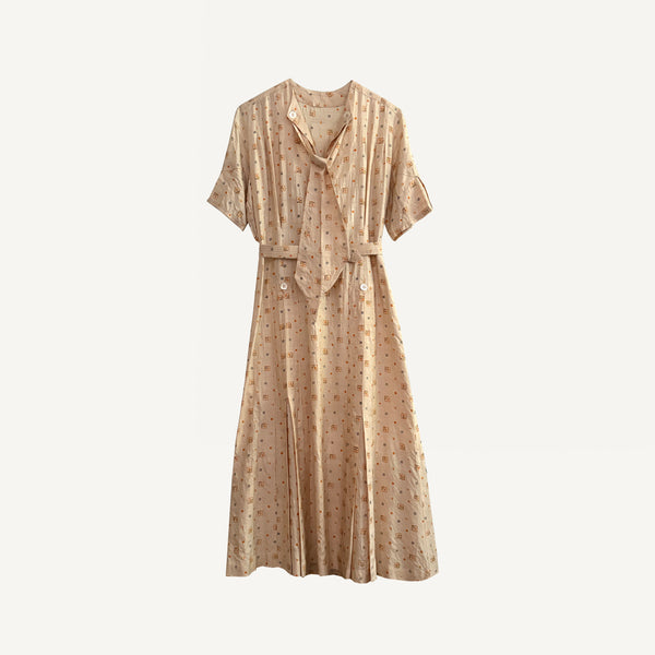 VINTAGE ART DECO DRESS