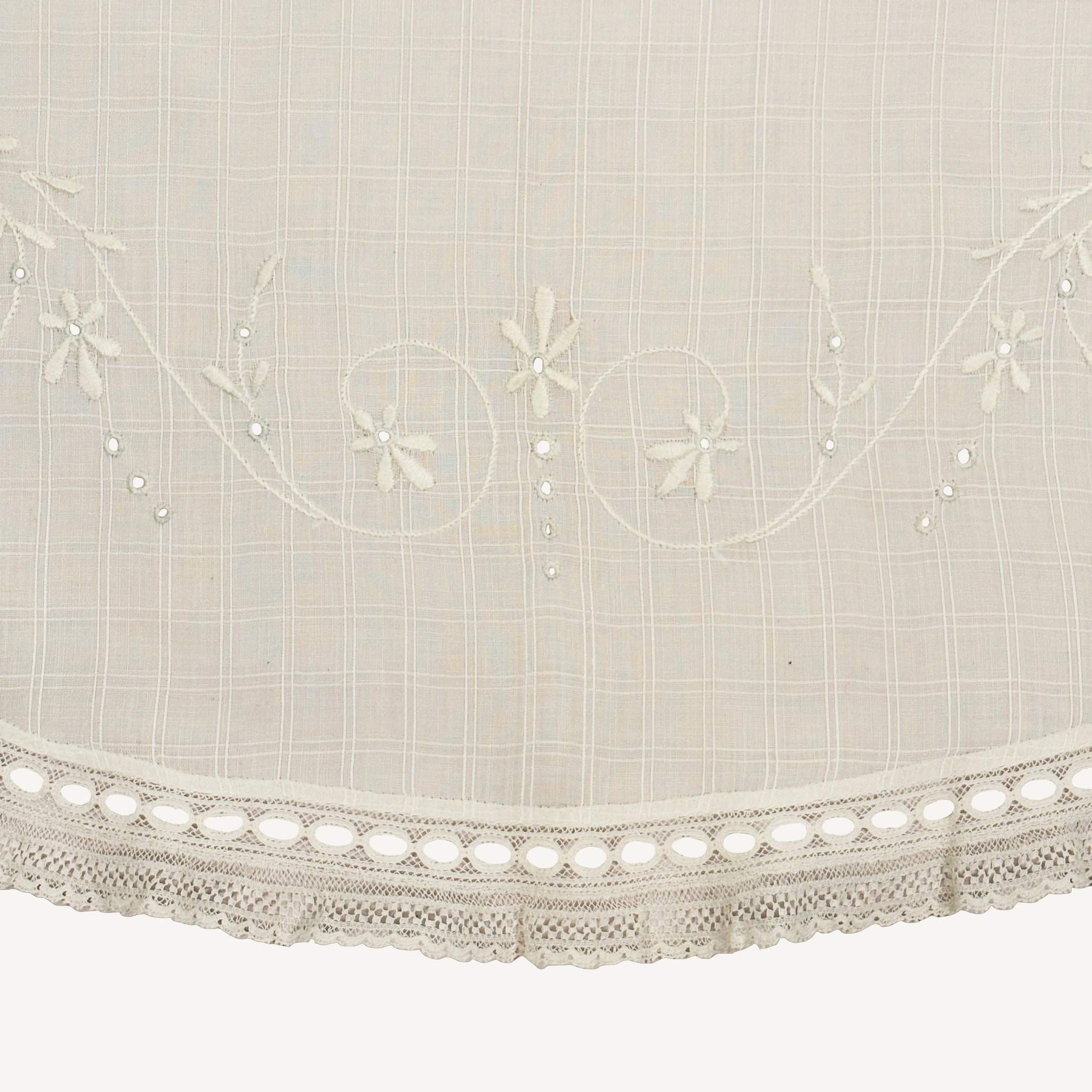 ANTIQUE DIMITY PANEL