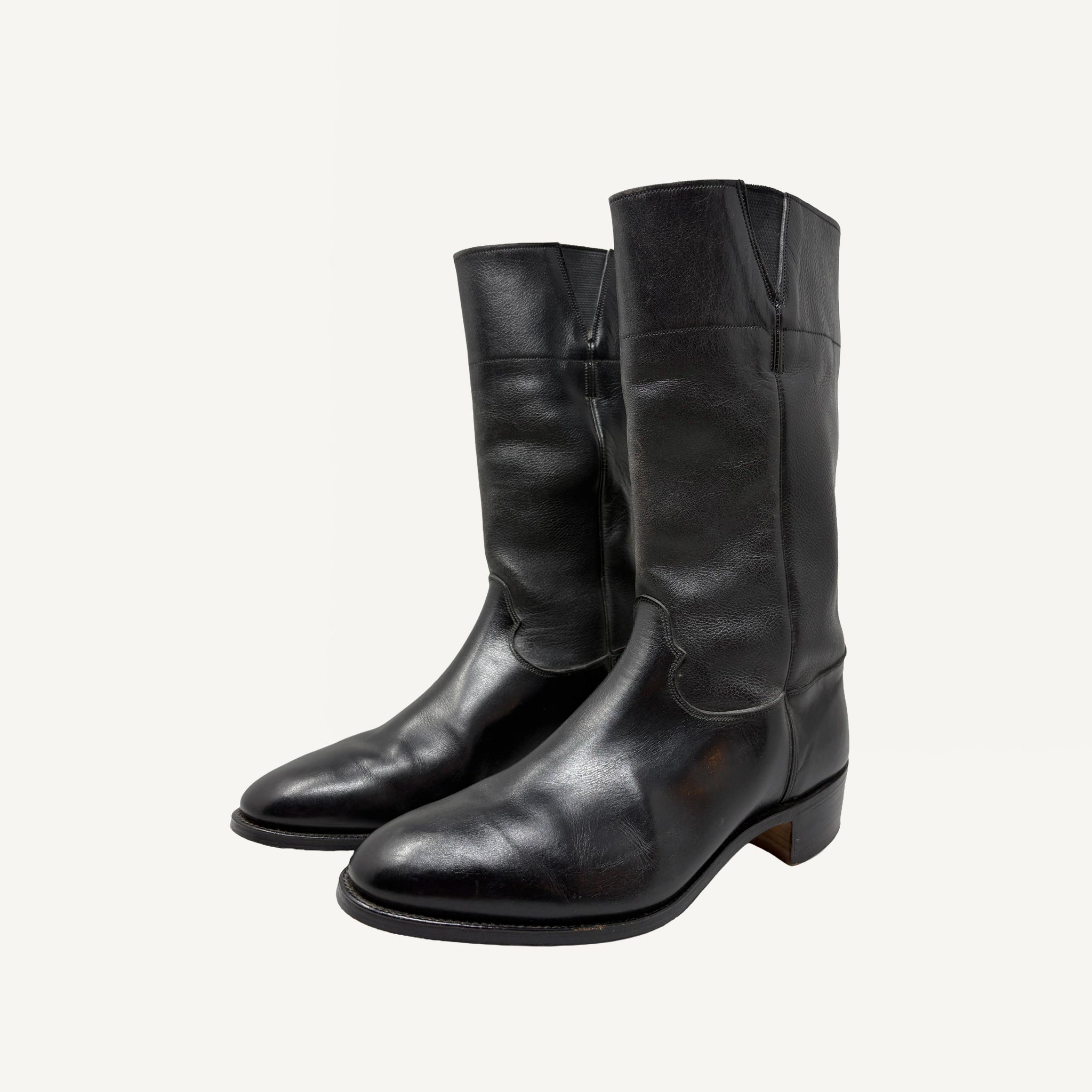 VINTAGE ENGLISH LEATHER BOOTS