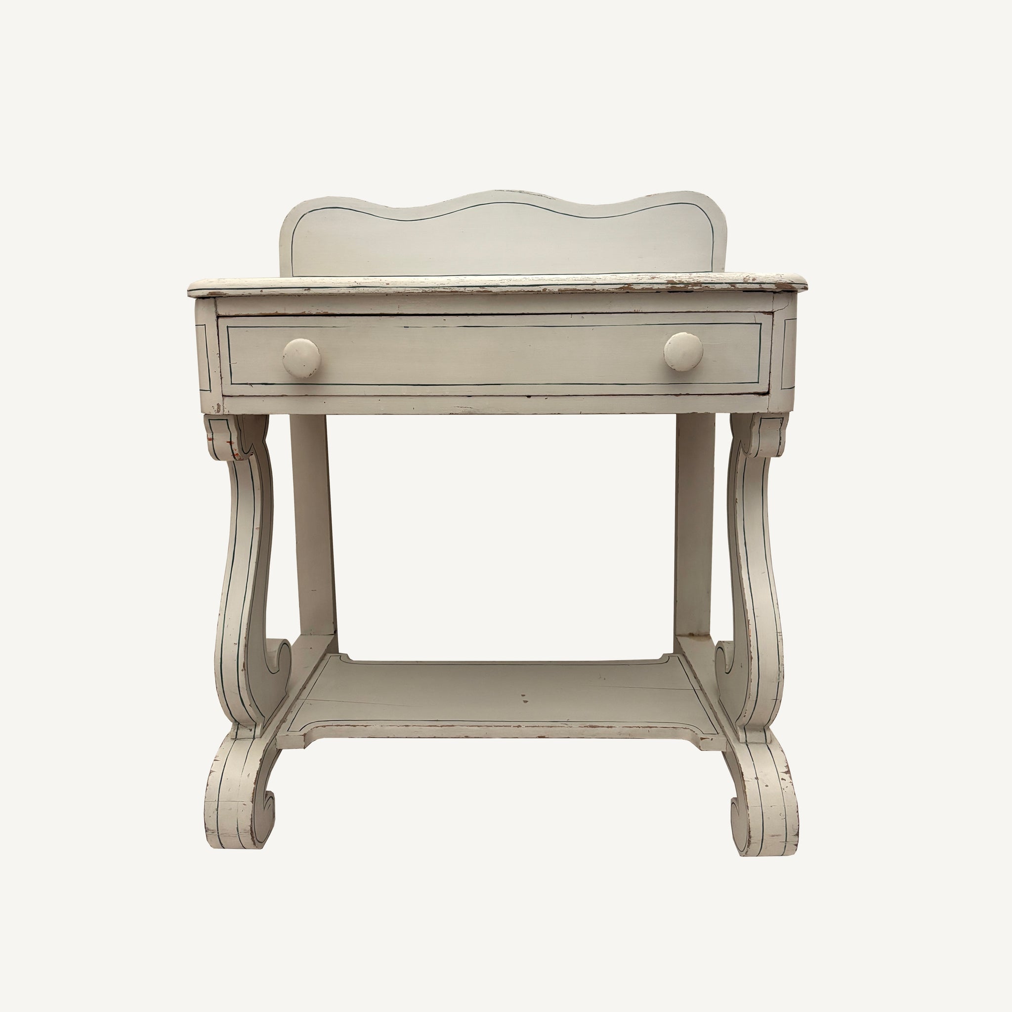 ANTIQUE PAINTED WASHSTAND