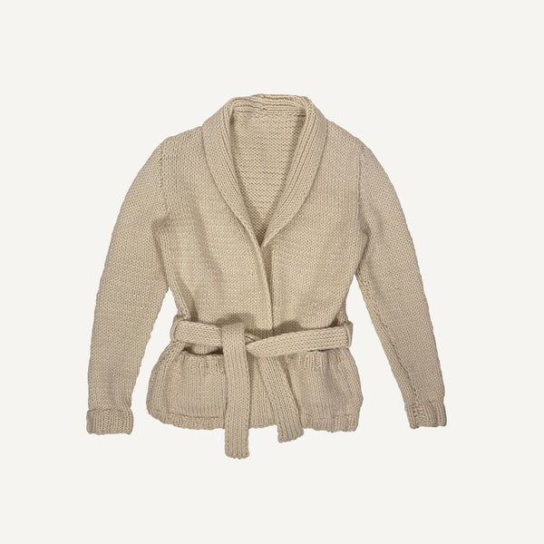 VINTAGE BELTED CARDIGAN