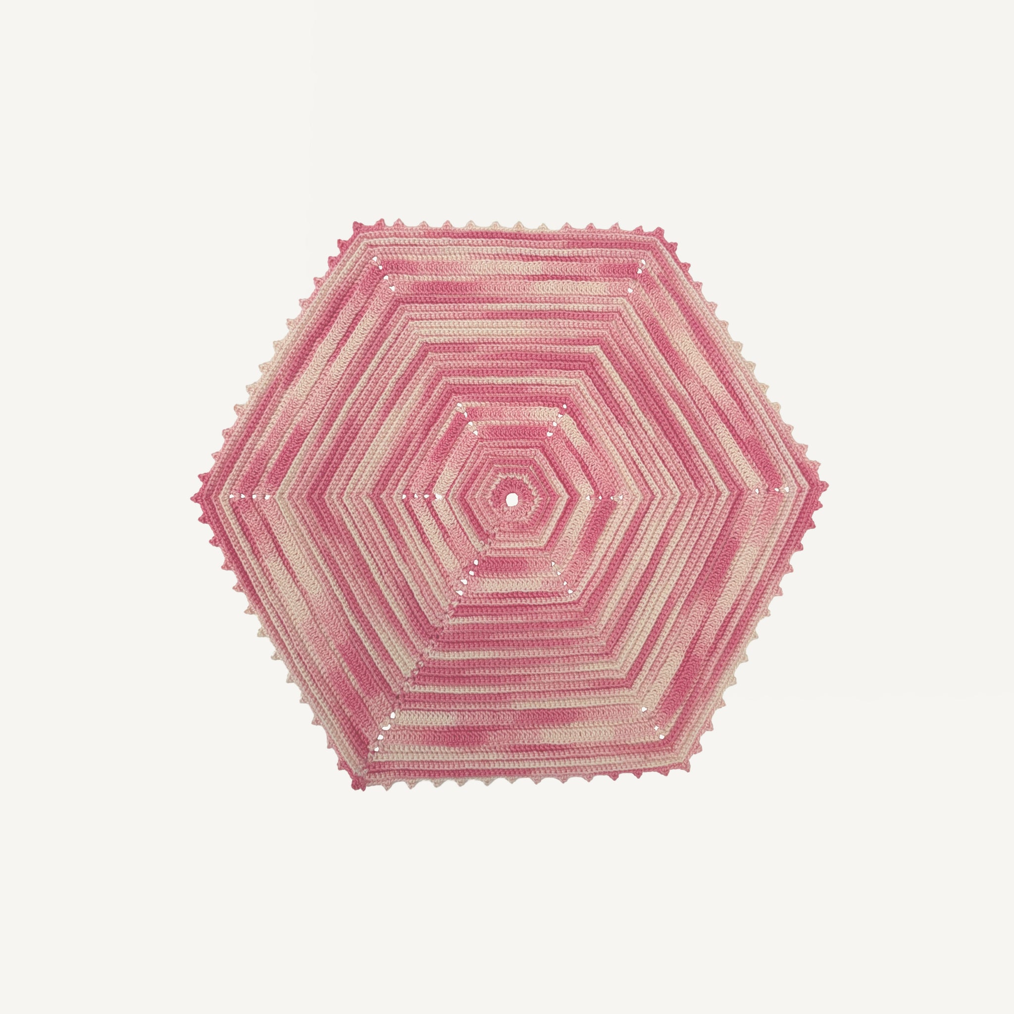 VINTAGE CROCHET STAR TRIVET