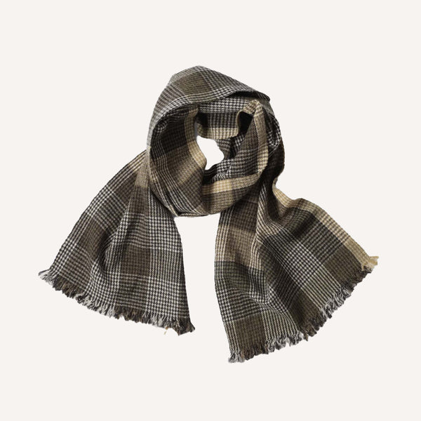 MARGARET HOWELL PUPPYTOOTH SCARF