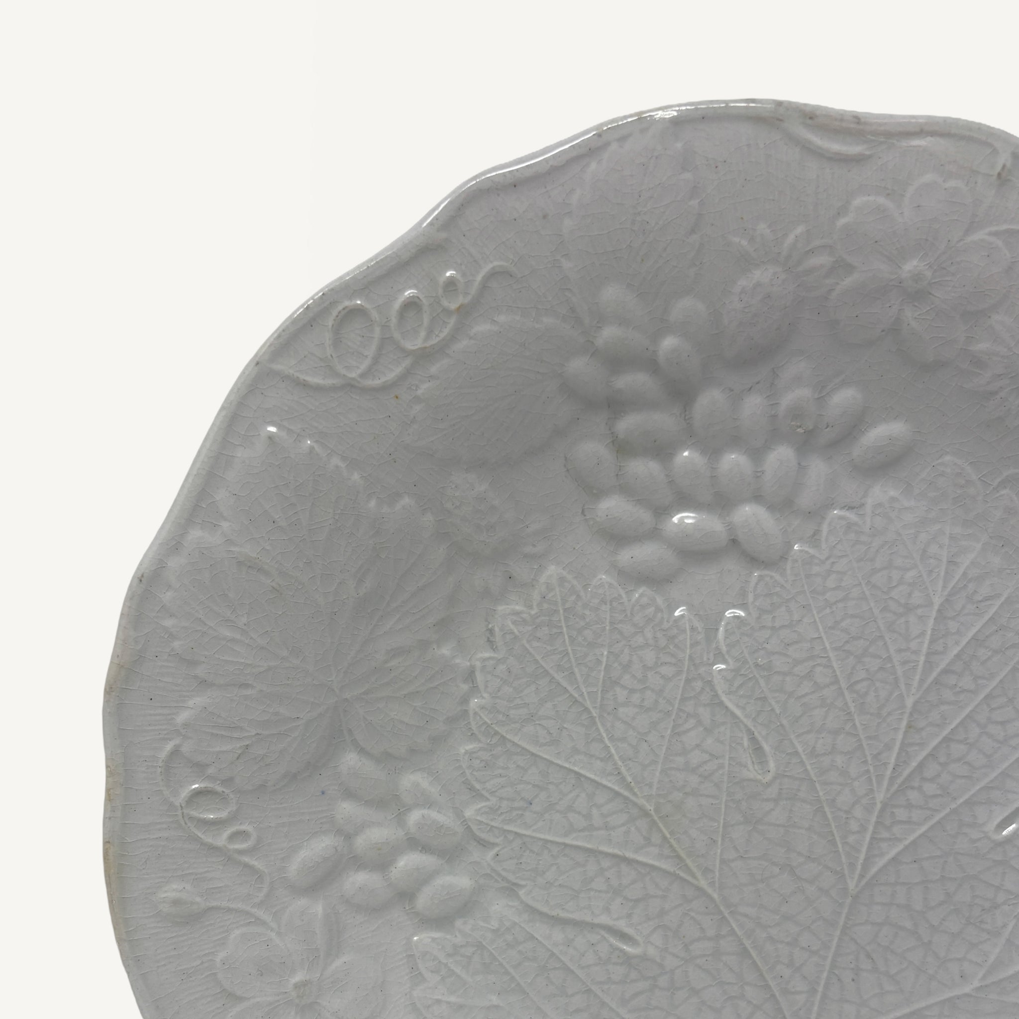 ANTIQUE IRONSTONE PLATE