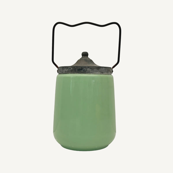 ANTIQUE BISCUIT BARREL