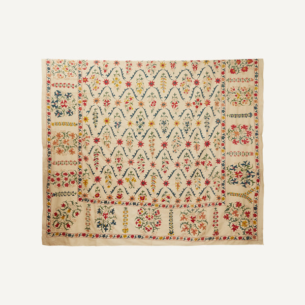 ANTIQUE CAUCASIAN EMBROIDERED TEXTILE