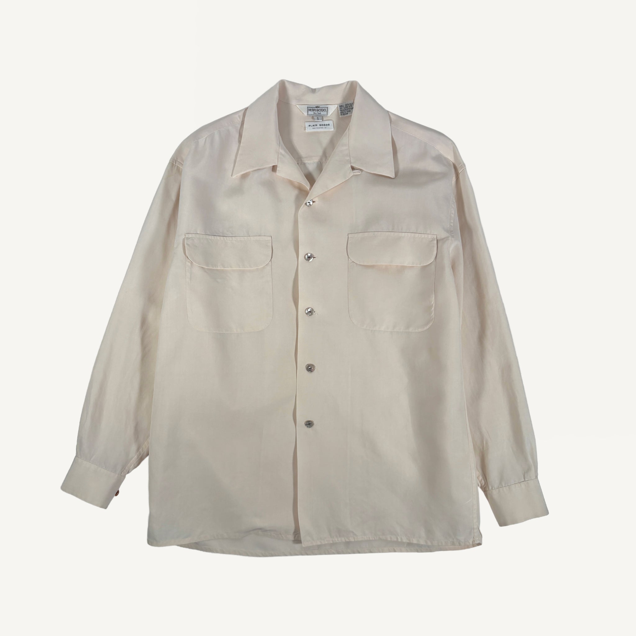 VINTAGE HENRI BENDEL + PLAIN GOODS CAMP SHIRT