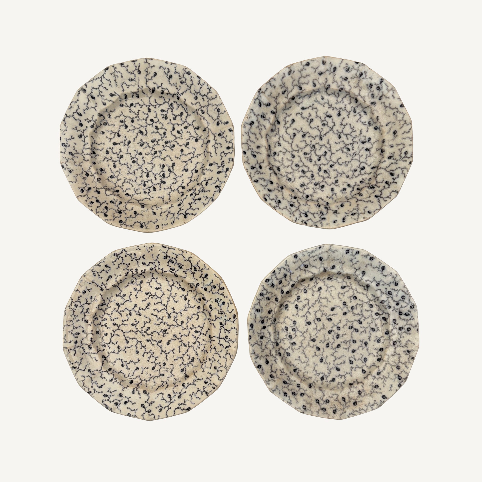 ANTIQUE HOPBERRY PLATES