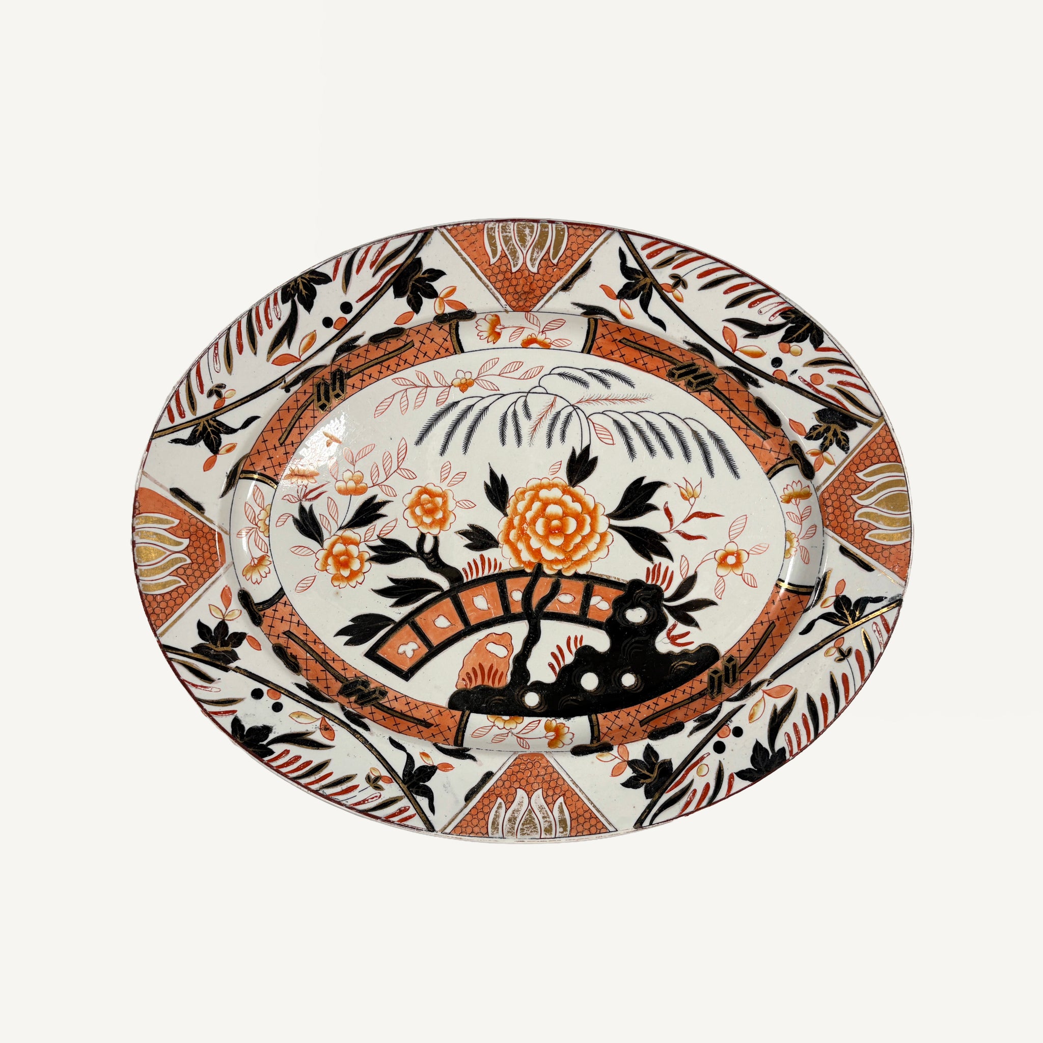 ANTIQUE IMARI PLATTER