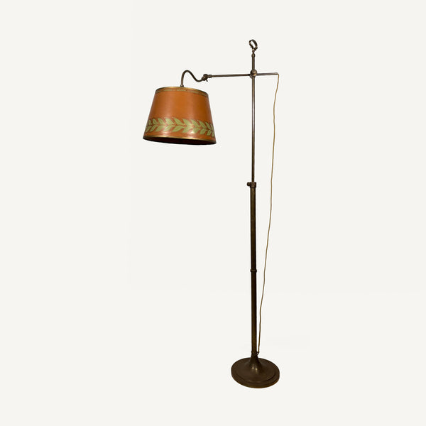 VINTAGE BRASS FLOOR LAMP