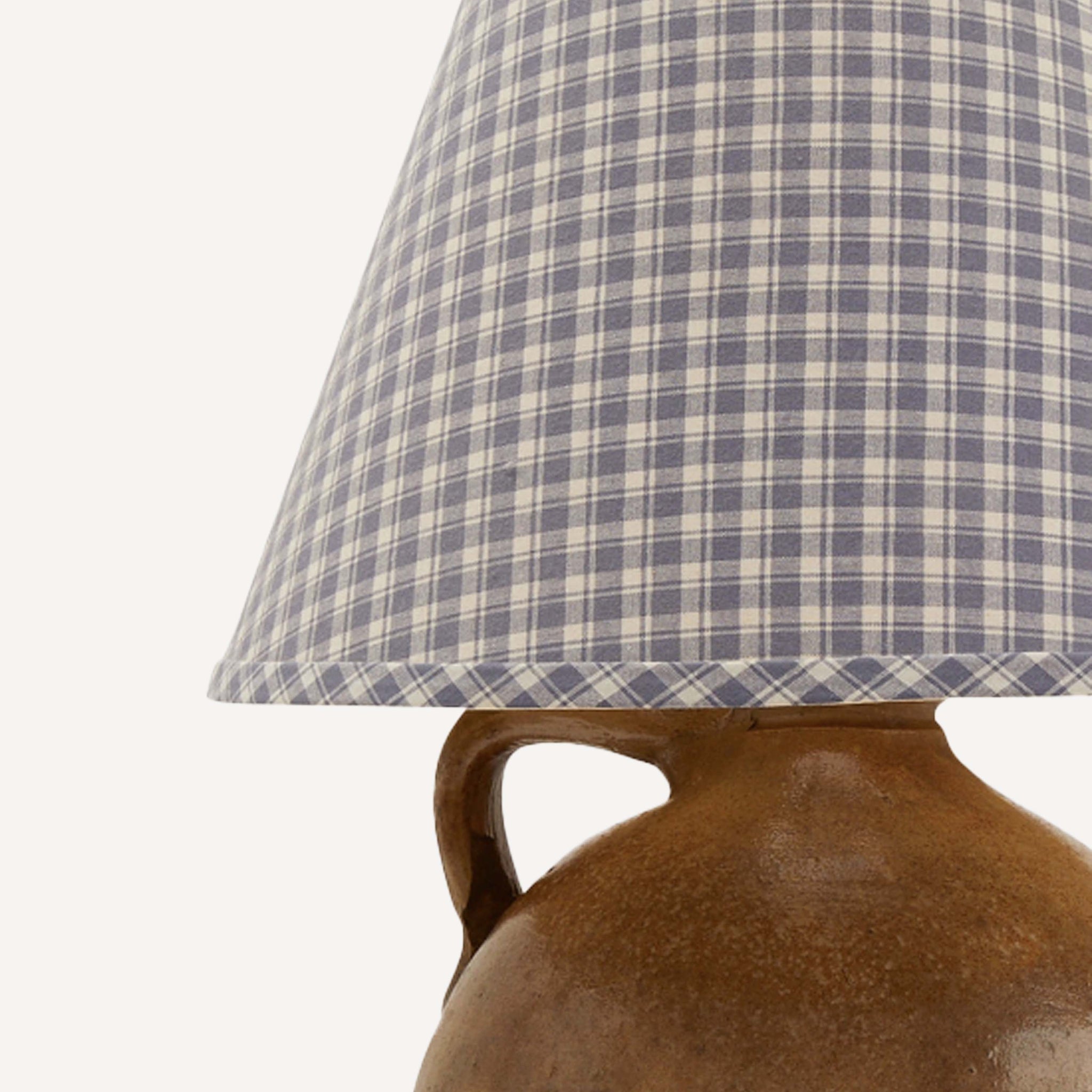ANTIQUE STONEWARE JUG LAMP