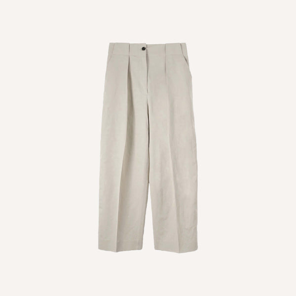 MARGARET HOWELL WIDE BELT LOOP TROUSERS