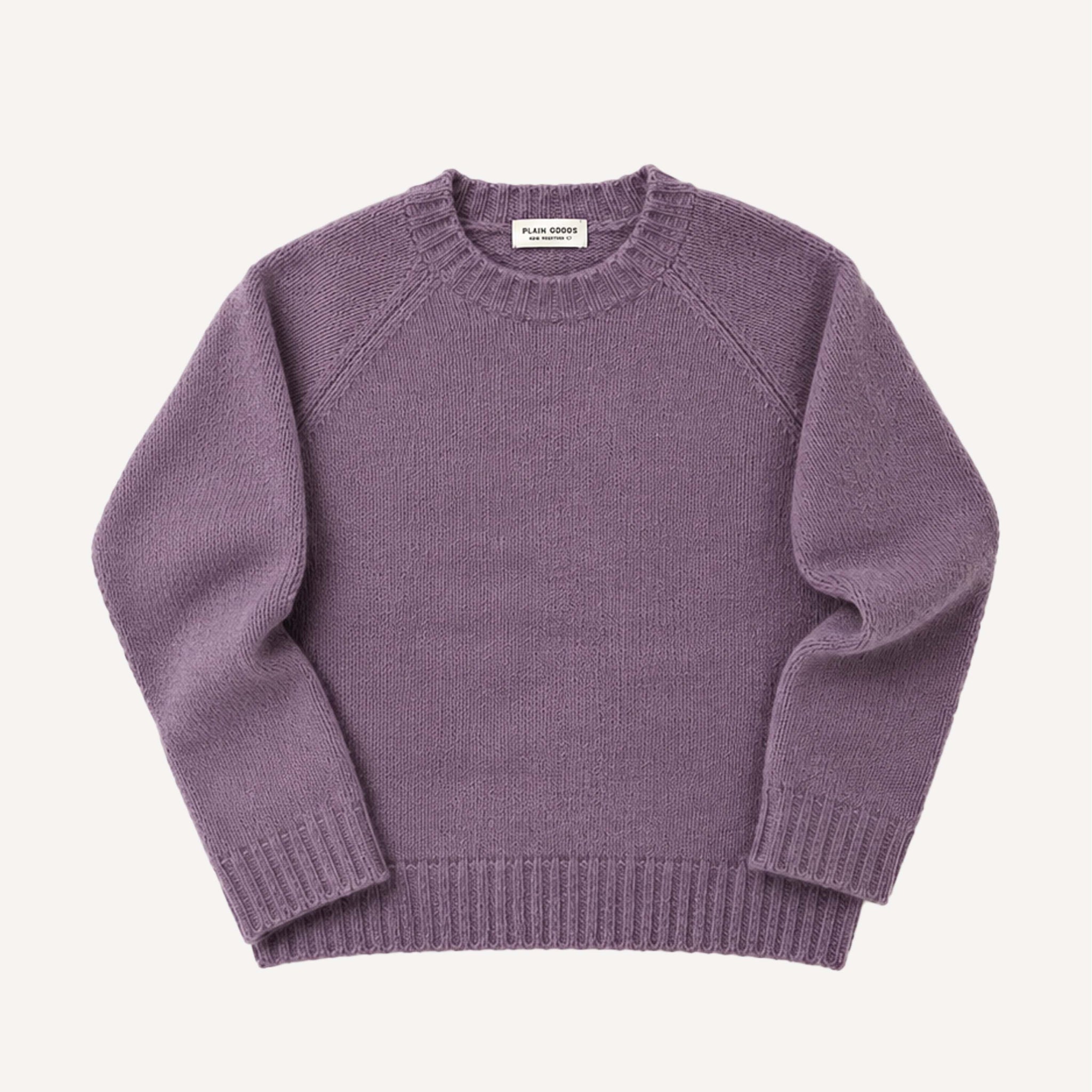 PLAIN GOODS MEN'S ALPACA SWEATER