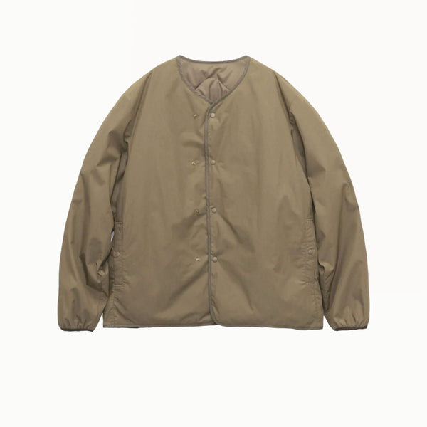 NANAMICA REVERSIBLE DOWN CARDIGAN