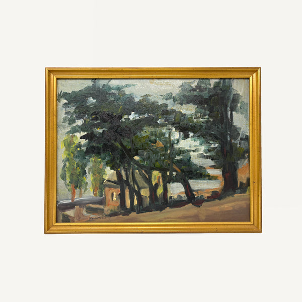ANTIQUE SCENIC OIL PAINTING