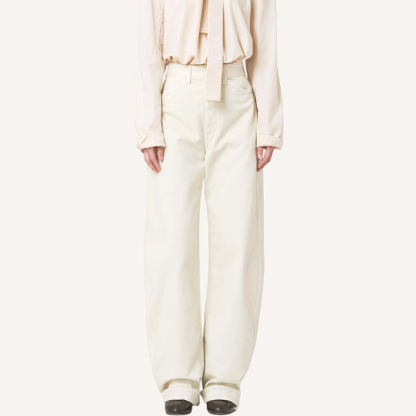 LEMAIRE HIGH WAISTED CURVE PANTS