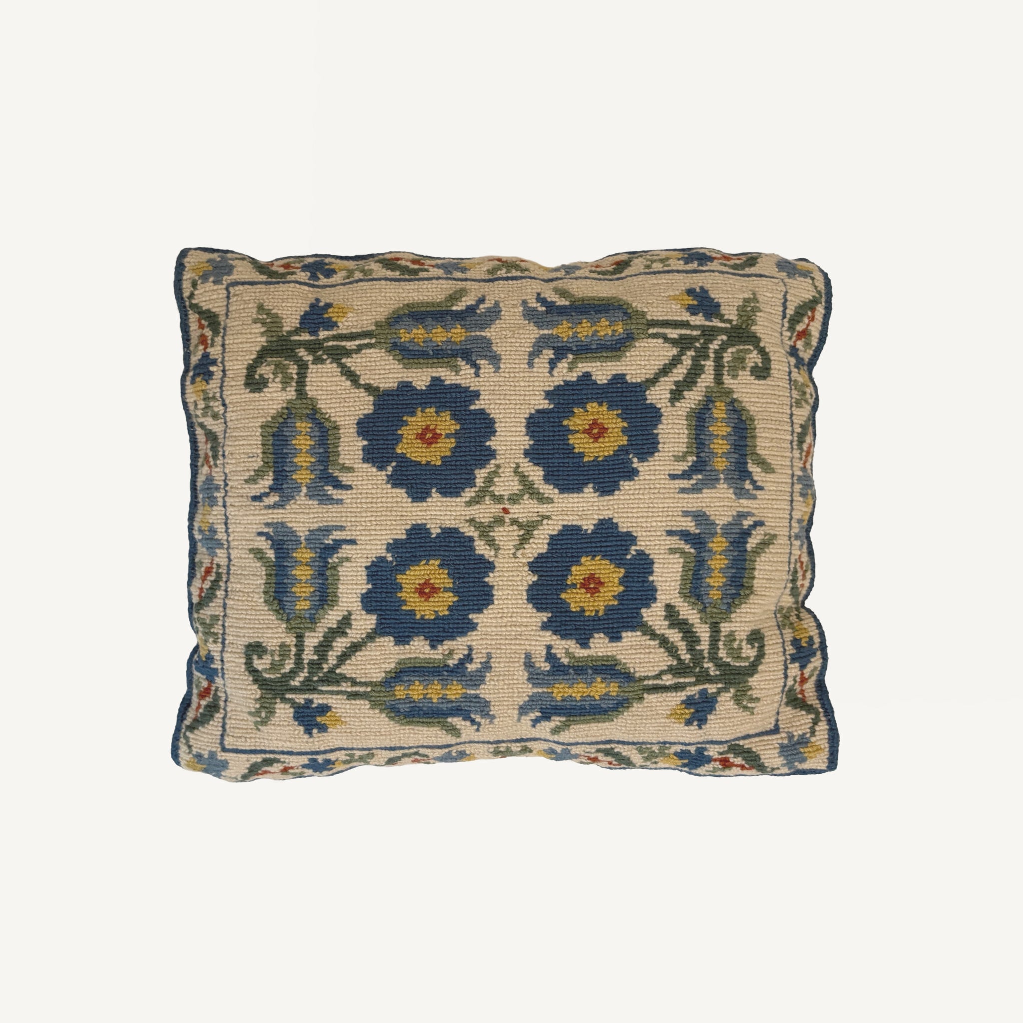 VINTAGE GREEK NEEDLEPOINT PILLOW
