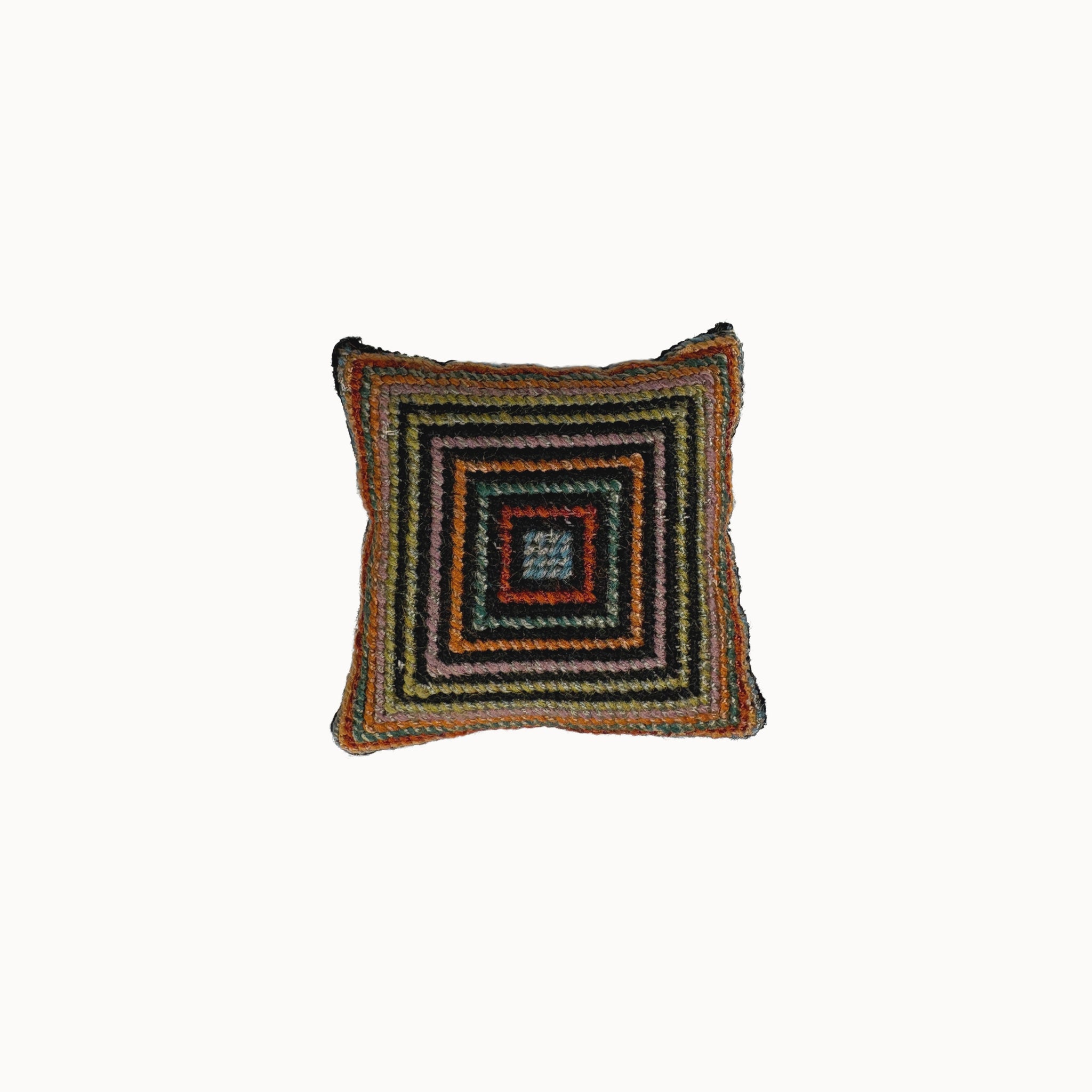 ANTIQUE NEEDLEPOINT PIN CUSHION