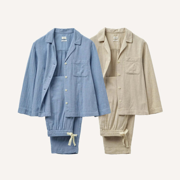 TOAST DOUBLE-FACED PAJAMA SET