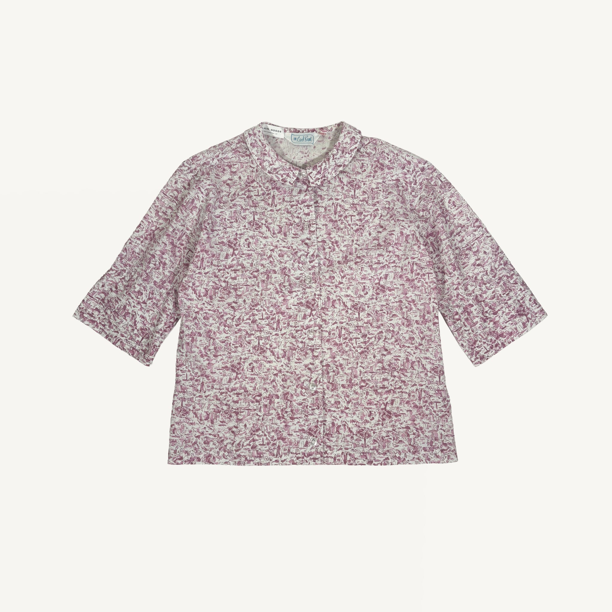 VINTAGE CAROL BRENT + PLAIN GOODS SHIRT