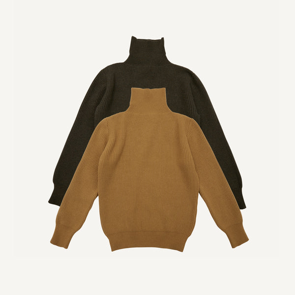 PLAIN GOODS ROUSAY ROLL NECK JUMPER