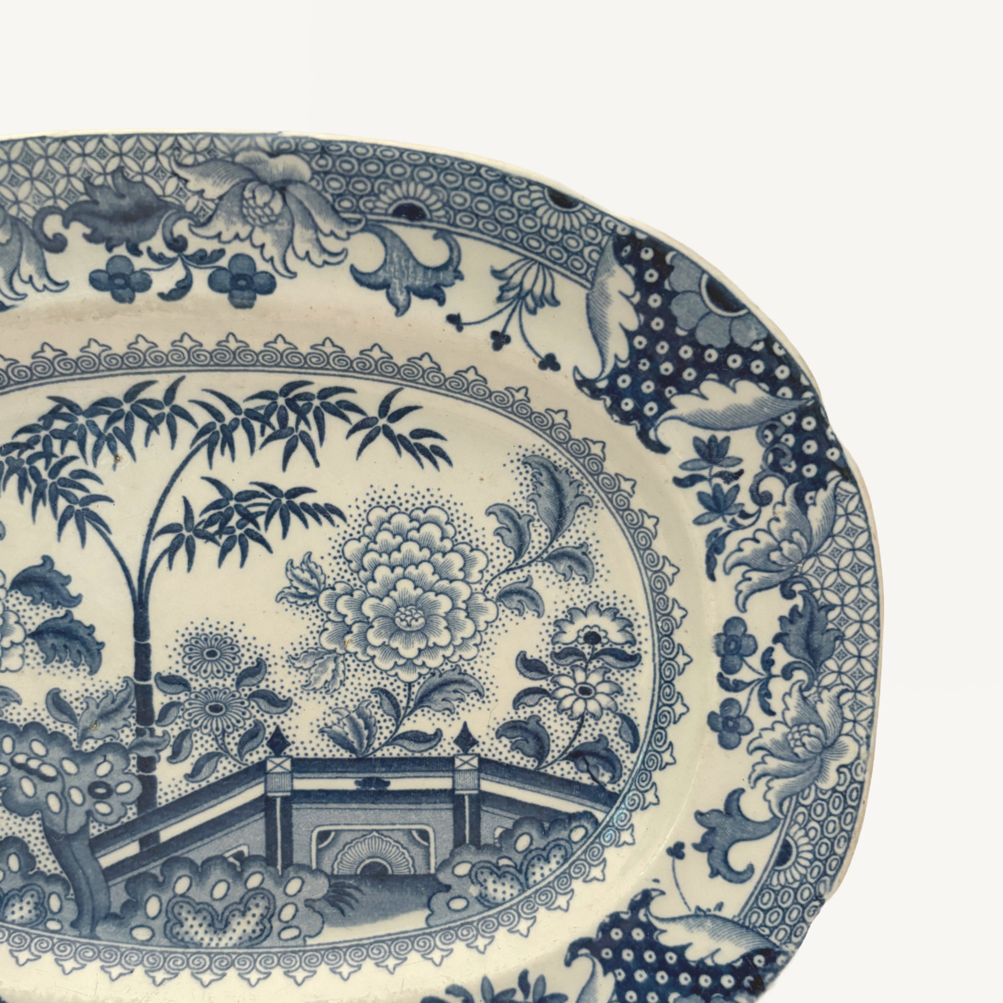 ANTIQUE DAVENPORT PLATTER