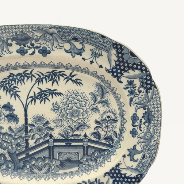 ANTIQUE DAVENPORT PLATTER