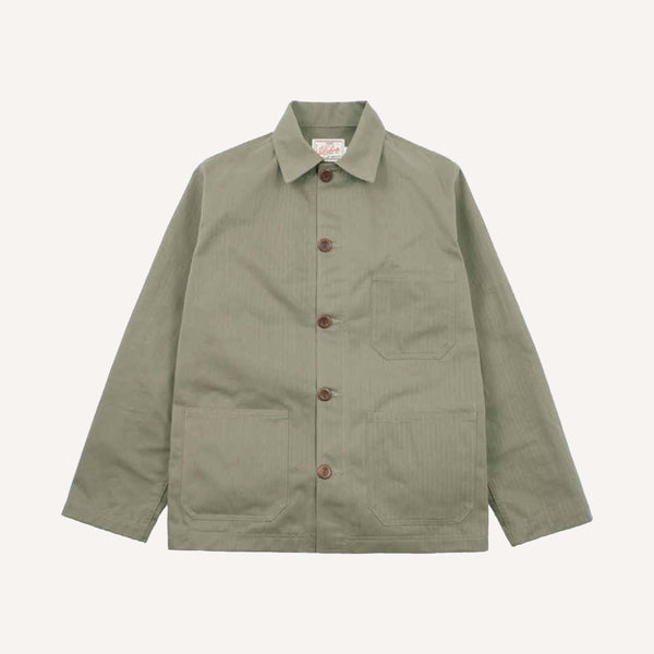 DRY WAXED COTTON CHORE COAT