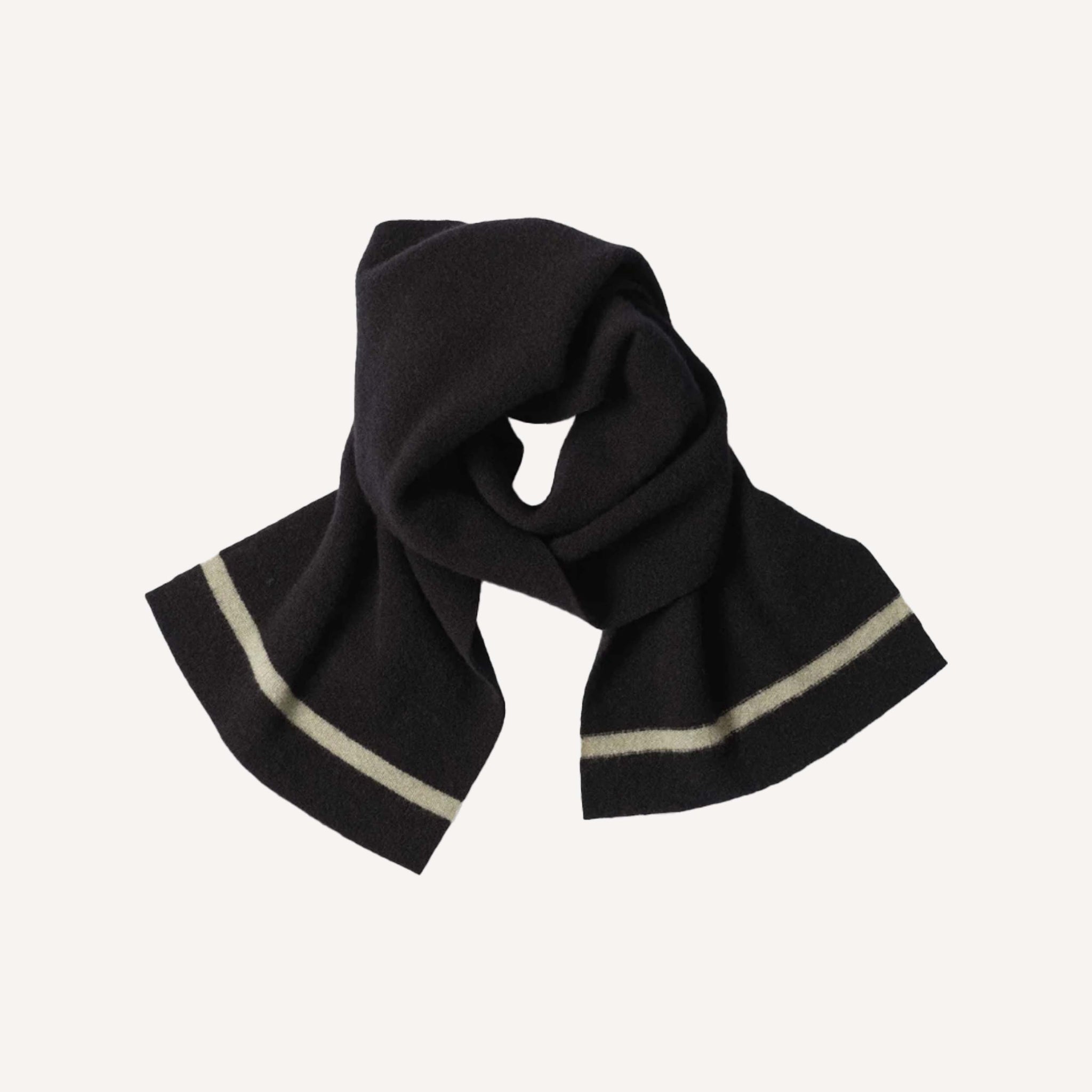 MHL TIPPED FELTED SCARF