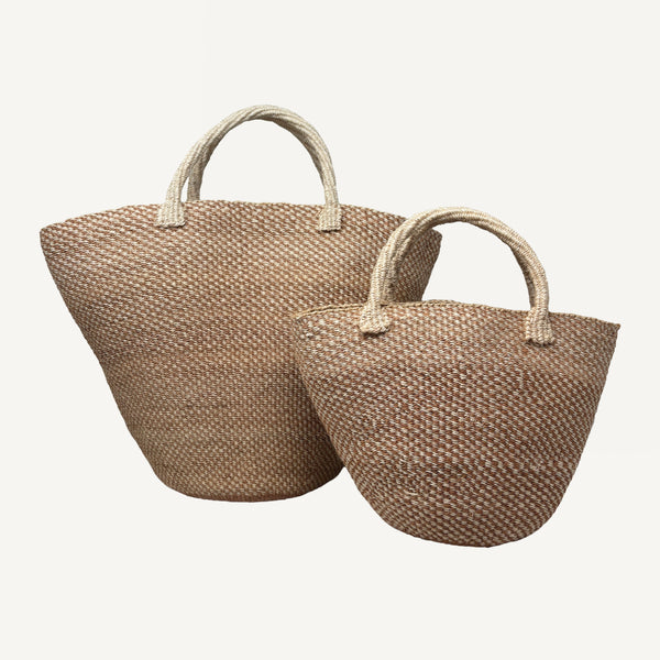 FINEWEAVE SISAL TOTE