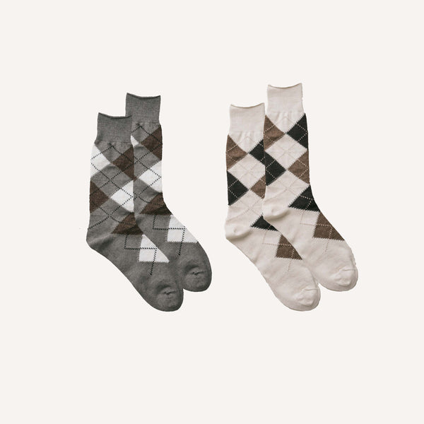 ARGYLE SOCKS