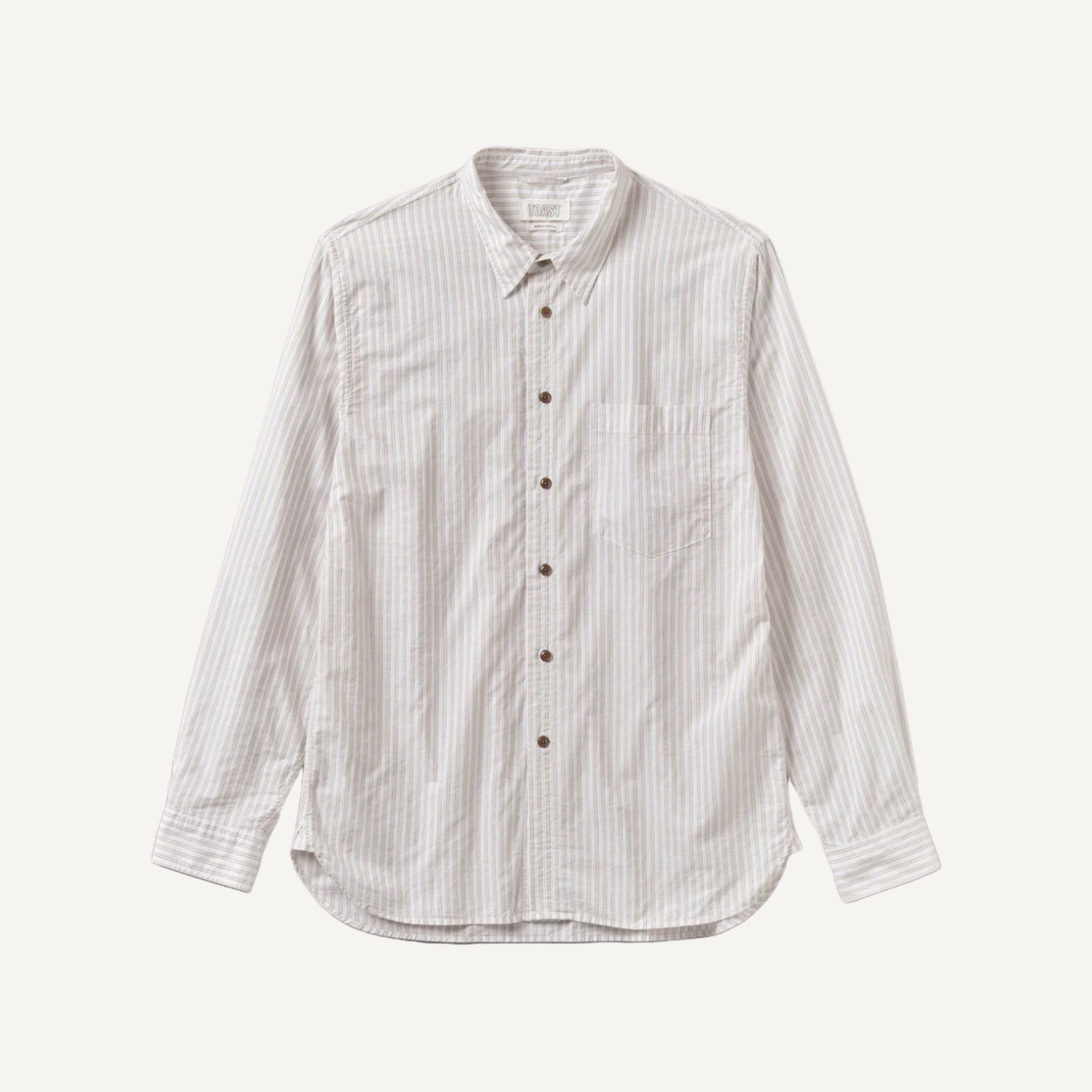 ★ ★ Men's Relaxed Fit Stripe Jacquard Pocket Sh STRIPED JACQUARD SHIRT - White | ZARA United States