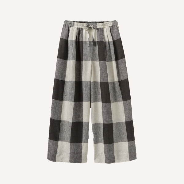 TOAST GINGHAM LINEN PANTS