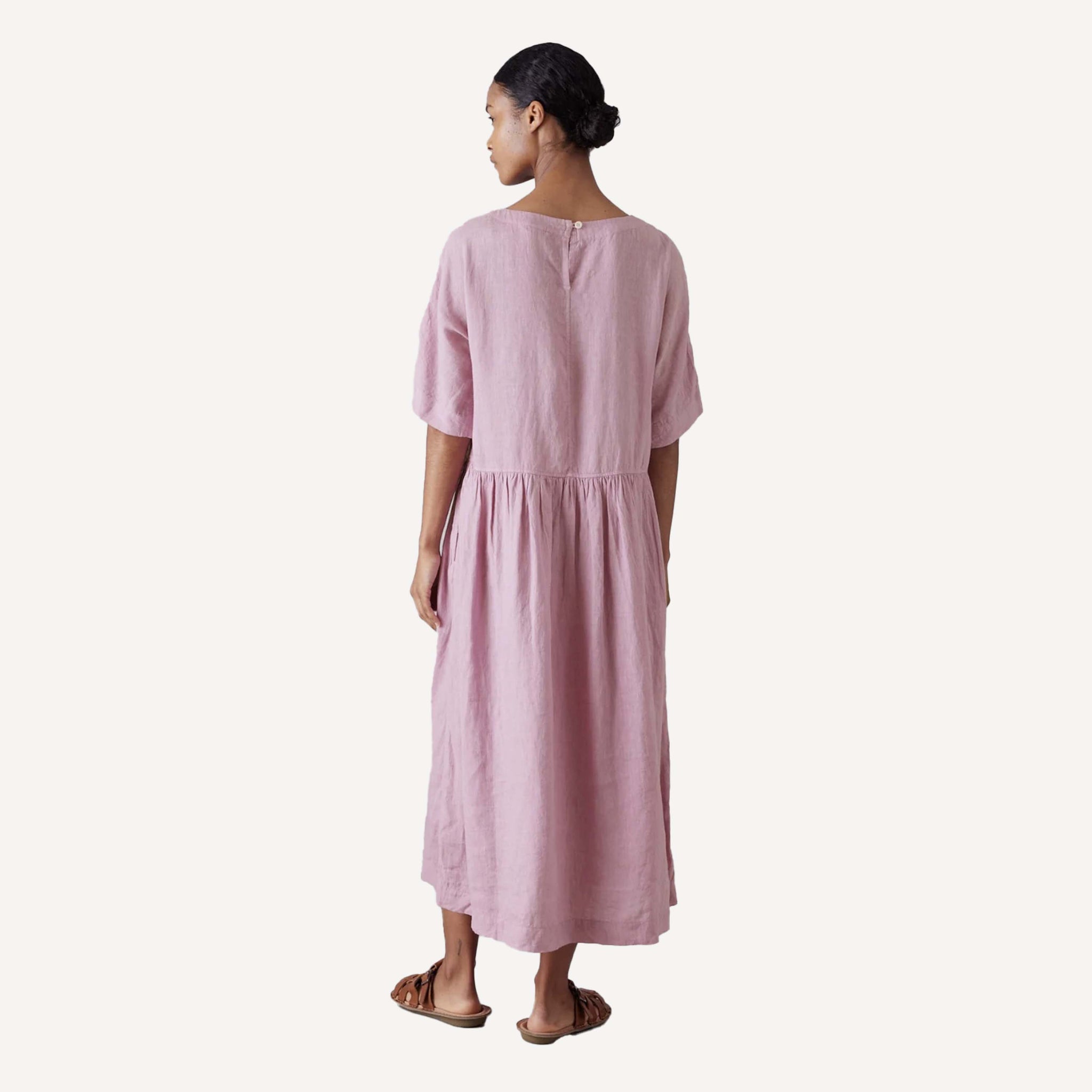 toast crinkle cotton dress Freya Crinkle Cotton Dress
