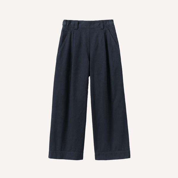 TOAST CANVAS PLEAT FRONT PANTS