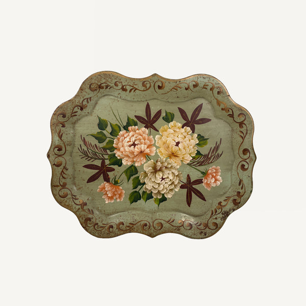 ANTIQUE TOLE TRAY