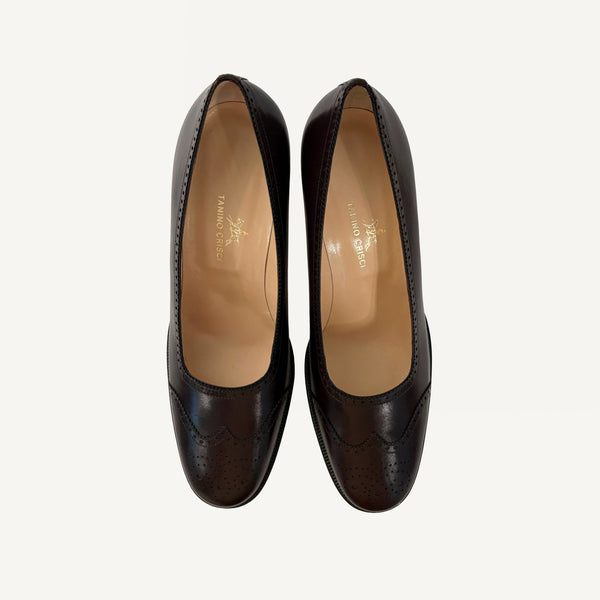 VINTAGE TANINO CRISCI WING TIP PUMPS