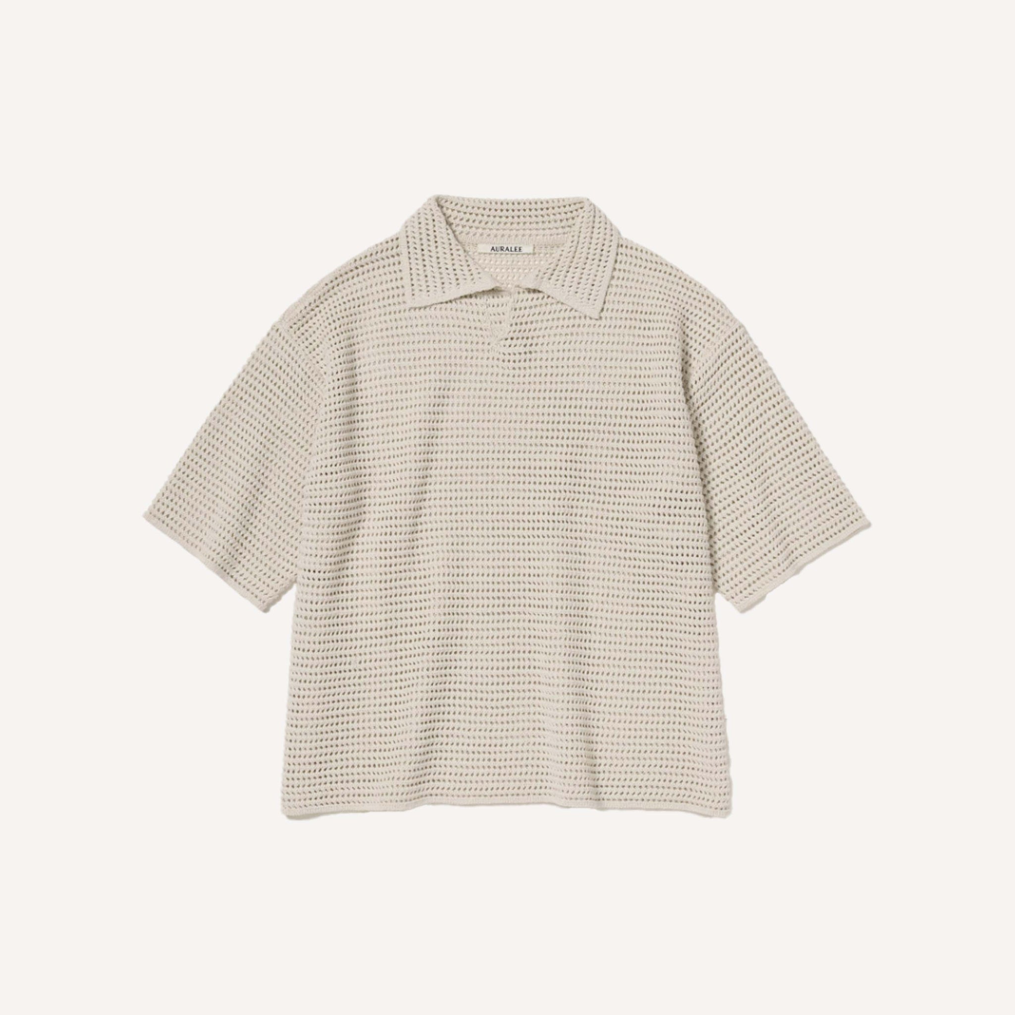 AURALEE SKIPPER POLO