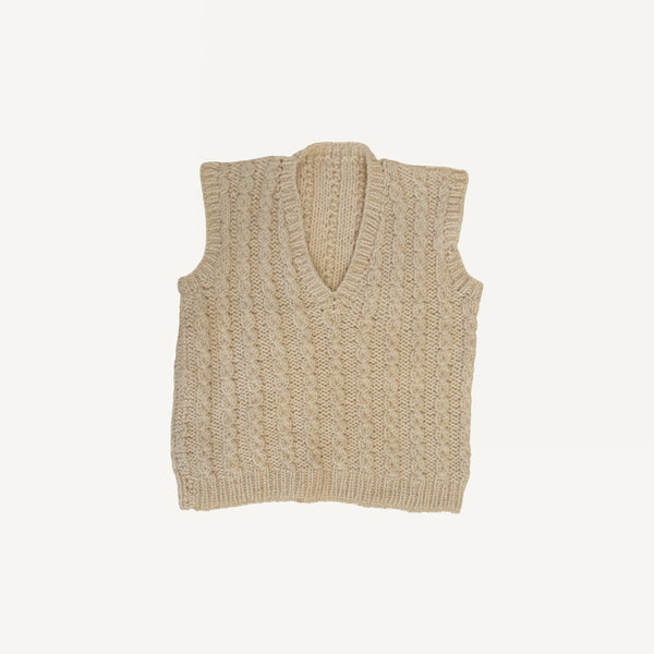 VINTAGE CHILDREN'S HAND KNIT VEST